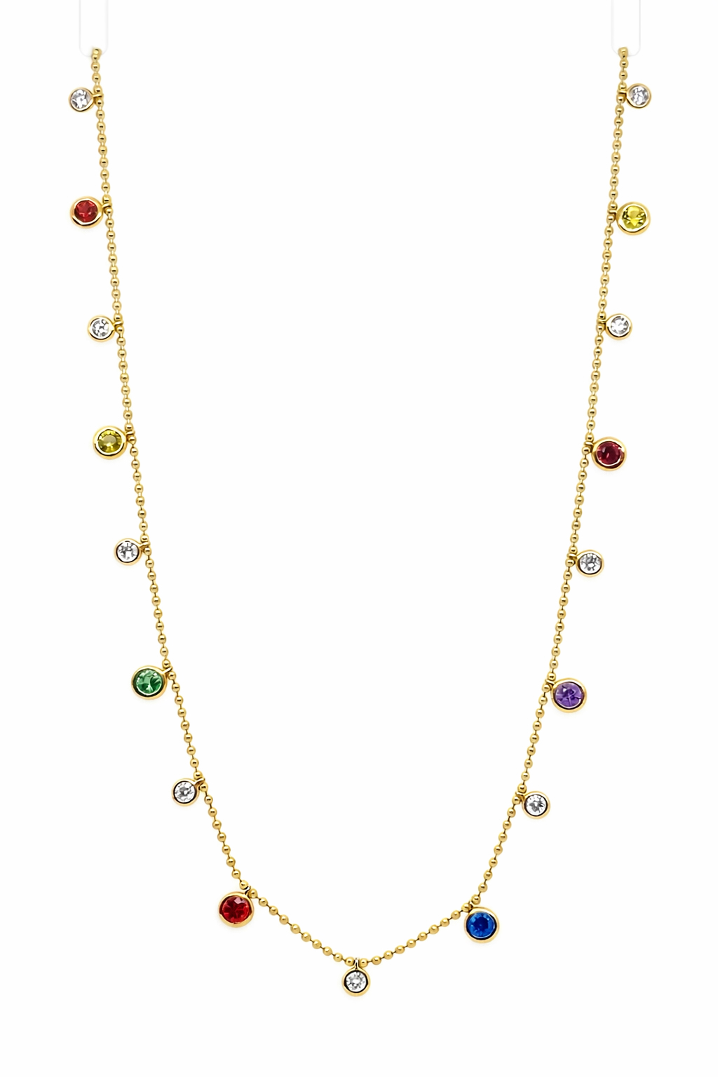 MULTI-COLOR SAPP NECKLACE-406421